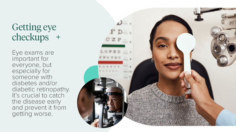 Getting eye checkups