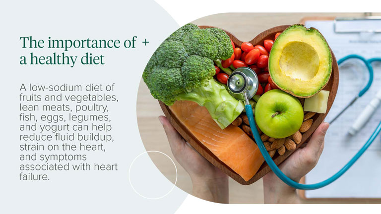 The importance of a healthy diet