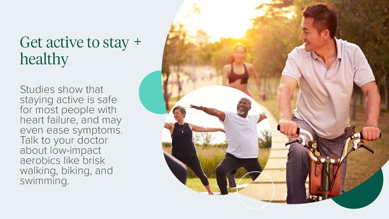 Get active to stay healthy